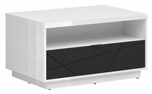 Kohvilaud Black Red White Forn, 90 x 60 x 48.5 cm, valge/must