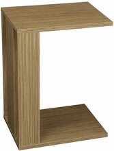 Kohvilaud Kalune Design Single Bamboo, 35 x 45 x 61 cm, helepruun