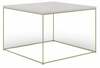 Kohvilaud ADRK Furniture Roni, 65 x 65 x 37 cm, liiv/kuldne