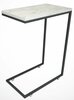 Kohvilaud Kalune Design Callen Marble, 26 x 46 x 62 cm, valge/must/beež