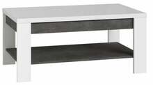 Kohvilaud Forte Brugia, 100 x 60 x 45.7 cm, valge/hall