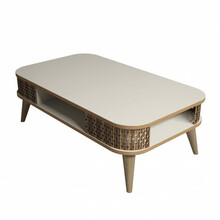 Kohvilaud Kalune Design Eylul, 60 x 105 x 34.6 cm, pruun/beež