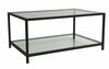 Kohvilaud Kalune Design Astro S400, 90 x 60 x 40 cm, must/hall