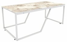 Kohvilaud Kalune Design Wendy, 120 x 60 x 48 cm, valge