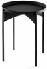 Kohvilaud Kalune Design SHB-002-A, 44 x 44 x 57 cm, must