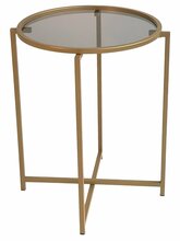 Diivanilaud Kalune Design S407U, 50 x 50 x 60 cm, kuldne