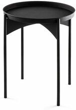 Kohvilaud Kalune Design SHB-002-A, 44 x 44 x 57 cm, must