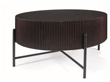 Kohvilaud Signal Meble Tuca, 80 x 80 x 40 cm, must/tumepruun