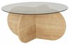 Kohvilaud Kalune Design Bubble, 75 x 75 x 35 cm, tamm/hall