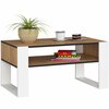 Kohvilaud Akord Domi, 92 x 53 x 45 cm, tamme craft/valge