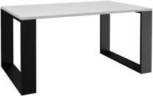 Kohvilaud Topeshop Modern, 90 x 58 x 50 cm, valge/must