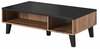 Kohvilaud Halmar Lotta, 110 x 60 x 35 cm, tamm/must