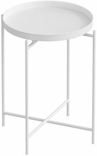 Diivanilaud Asir SHB-007-B, 46 x 56 x 46 cm, must/valge