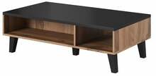 Kohvilaud Halmar Lotta, 110 x 60 x 35 cm, tamm/must