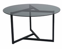 Kohvilaud Kalune Design Trio S402F, 75 x 75 x 42 cm, must