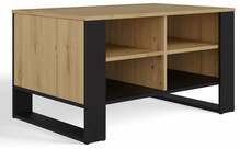 Kohvilaud Top E Shop Modern 4P, 90 x 58 x 50 cm, pruun/must