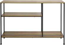 Konsoolilaud Sobuy FSB35-PF, 30 x 80 x 120 cm, pruun/must