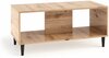 Kohvilaud ADRK Furniture Livia 11, 100 x 55 x 52.5 cm, pruun/tamm