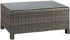 Diivanilaud Home4you Sevilla New, 71 x 71 x 30 cm, tumepruun
