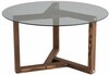 Diivanilaud Kalune Design Miro, 75 x 75 x 40 cm, pruun