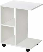 Diivanilaud ModernHome, 35 x 45 x 58 cm, valge