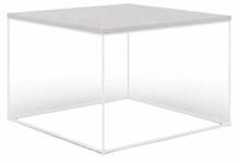 Kohvilaud ADRK Furniture Roni, 65 x 65 x 37 cm, liiv/valge
