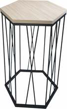 Kohvilaud Kalune Design Cetrus, 40 x 35 x 62 cm, tamm/must