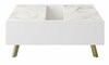 Kohvilaud Kalune Design Frida, 90 x 63 x 34 cm, valge