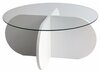 Kohvilaud Kalune Design Bubble, 75 x 75 x 35 cm, valge