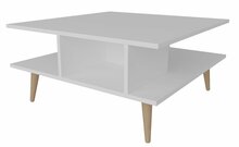 Kohvilaud Kalune Design Akya, 89 x 89 x 44 cm, valge