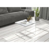Diivanilaud ADRK Furniture Elena, 50 x 50 x 45 cm, hall/valge