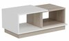 Kohvilaud Kalune Design Viyana, 90 x 45 x 36 cm, tamm/valge