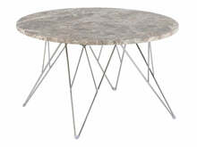 Kohvilaud Actona Prunus, 80 x 80 x 46.2 cm, kroom/pruun