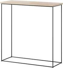 Konsoollaud ADRK Milan, 30 x 80 x 80 cm, must/pruun