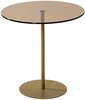 Kohvilaud Kalune Design Chill-Out, 50 x 50 x 50 cm, kuldne/pronks