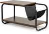 Kohvilaud ModernHome, pruun/must, 86.5 x 40 x 46 cm