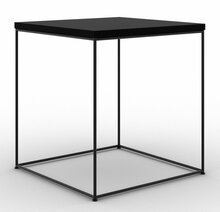 Kohvilaud ADRK Furniture Adina, 40 x 40 x 43 cm, must