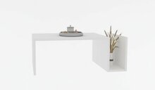 Kohvilaud Kalune Design Memo, 50 x 86.8 x 32.4 cm, valge