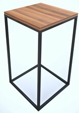Kohvilaud Kalune Design Pure, 35 x 35 x 62 cm, pähkel