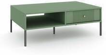Kohvilaud Wipmeb Iseo IS05 2S, 68 x 104 x 37 cm, roheline