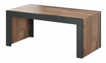 Kohvilaud Cama Meble Mila, 120 x 60 x 50 cm, antratsiit/tamm