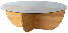 Kohvilaud Kalune Design Lily 2, 90 x 90 x 30 cm, tamm