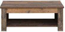 Kohvilaud Forte Clif, 110 x 65 x 45.7 - 67.7 cm, tumepruun
