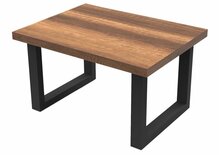 Diivanilaud Kalune Design MN02, 80 x 60 x 43 cm, pruun/must