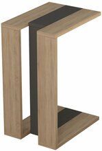 Kohvilaud Kalune Design Muju, 40 x 30 x 57 cm, antratsiit/tamm