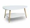 Kohvilaud ModernHome, 90 x 67 x 45 cm, valge