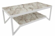 Kohvilaud Kalune Design Flora, 120 x 60 x 45.8 cm, valge