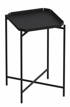 Kohvilaud Kalune Design SHB-008, 46 x 46 x 56 cm, must
