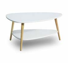 Kohvilaud ModernHome, 90 x 67 x 45 cm, valge