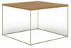 ADRK Furniture Roni, 65 x 65 x 37 cm, tamm/pruun/kuldne